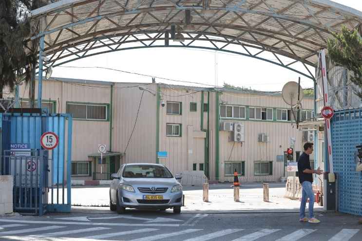 L'ingresso della sede Unrwa a Gerusalemme