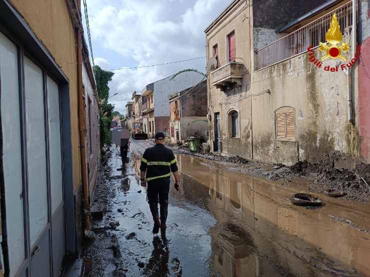 vigili del fuoco meteo