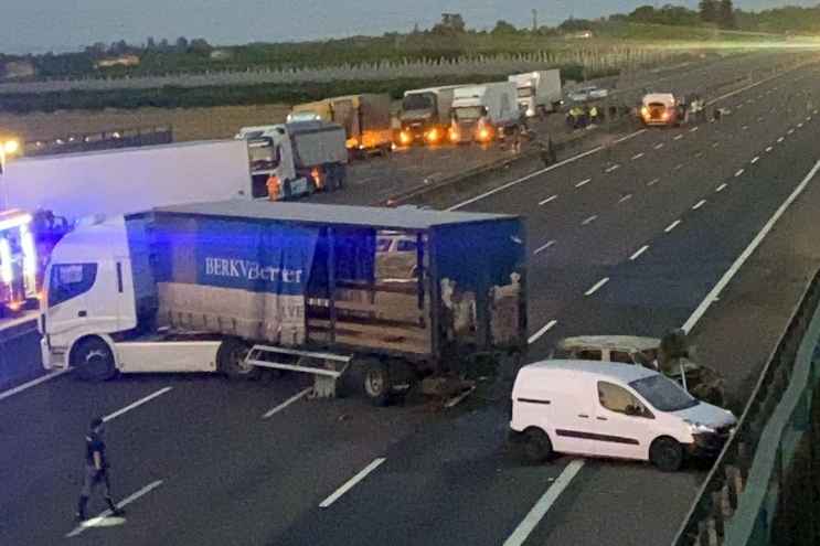 L'assalto fallito al portavalori sulla A1