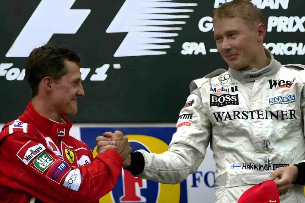 Michael Schumacher e Nicky Hayden