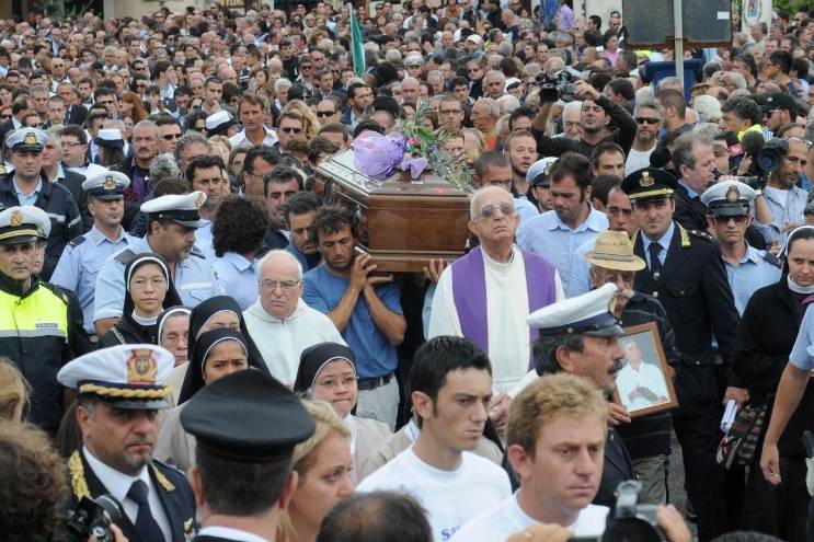 I funerali di Angelo Vassallo