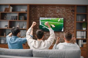 Guardare la partita in tv