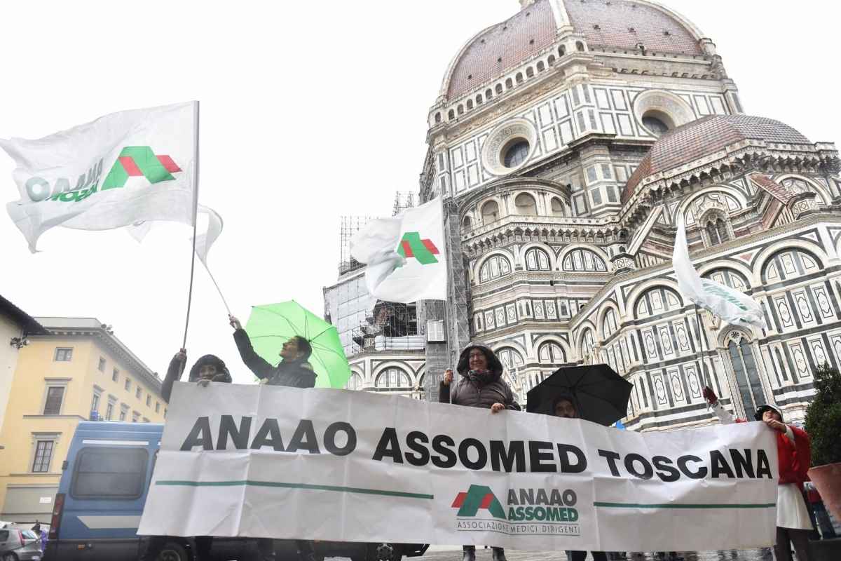 Sciopero del sindacato medico Anaao-Assomed