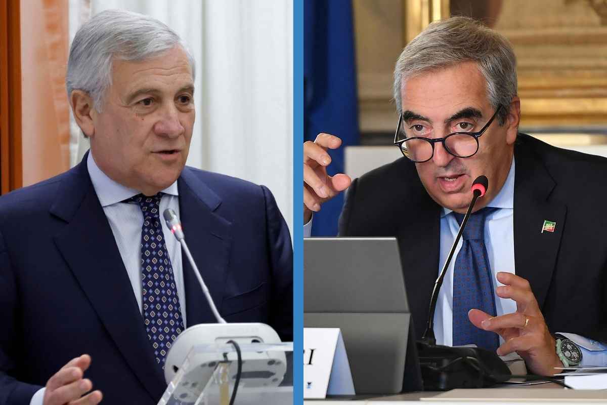 Antonio Tajani e Maurizio Gasparri: obiettivo manovra 2025