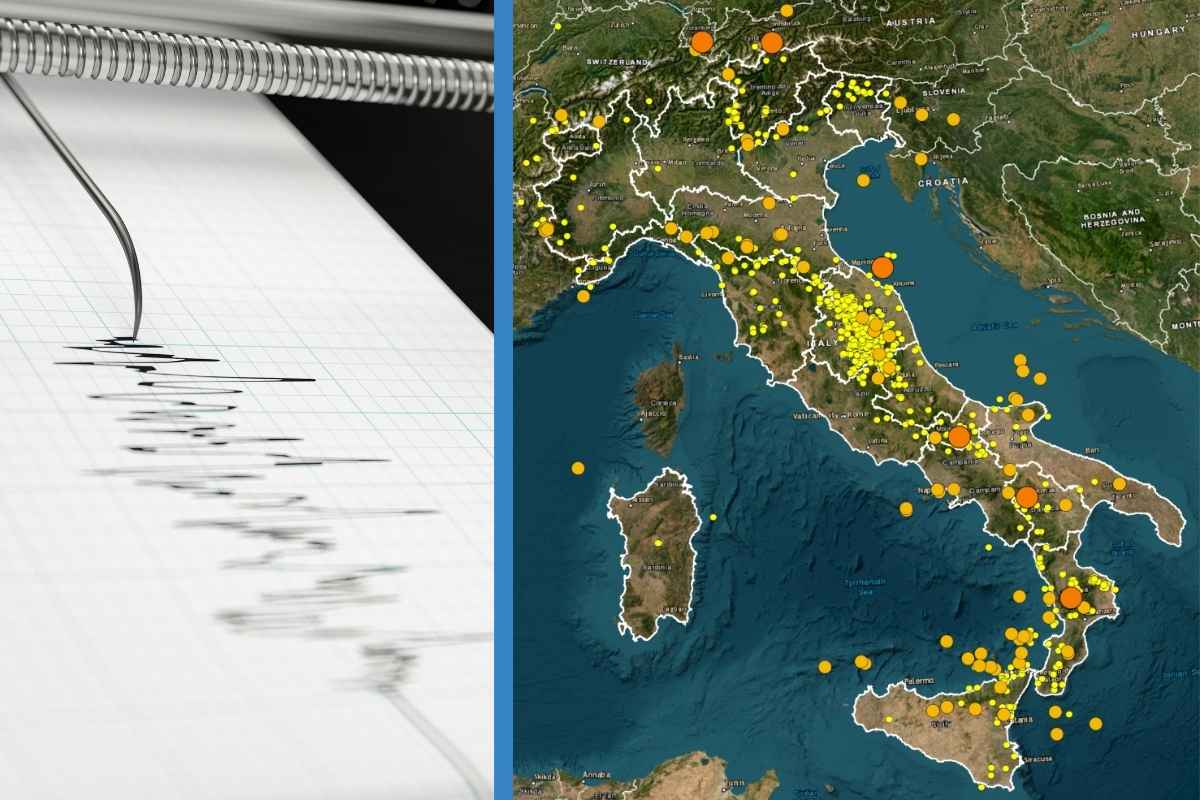 Terremoti, ultimi dati diffusi oggi