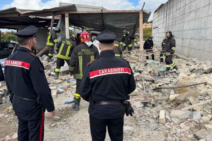 Il luogo della tragedia di Ercolano