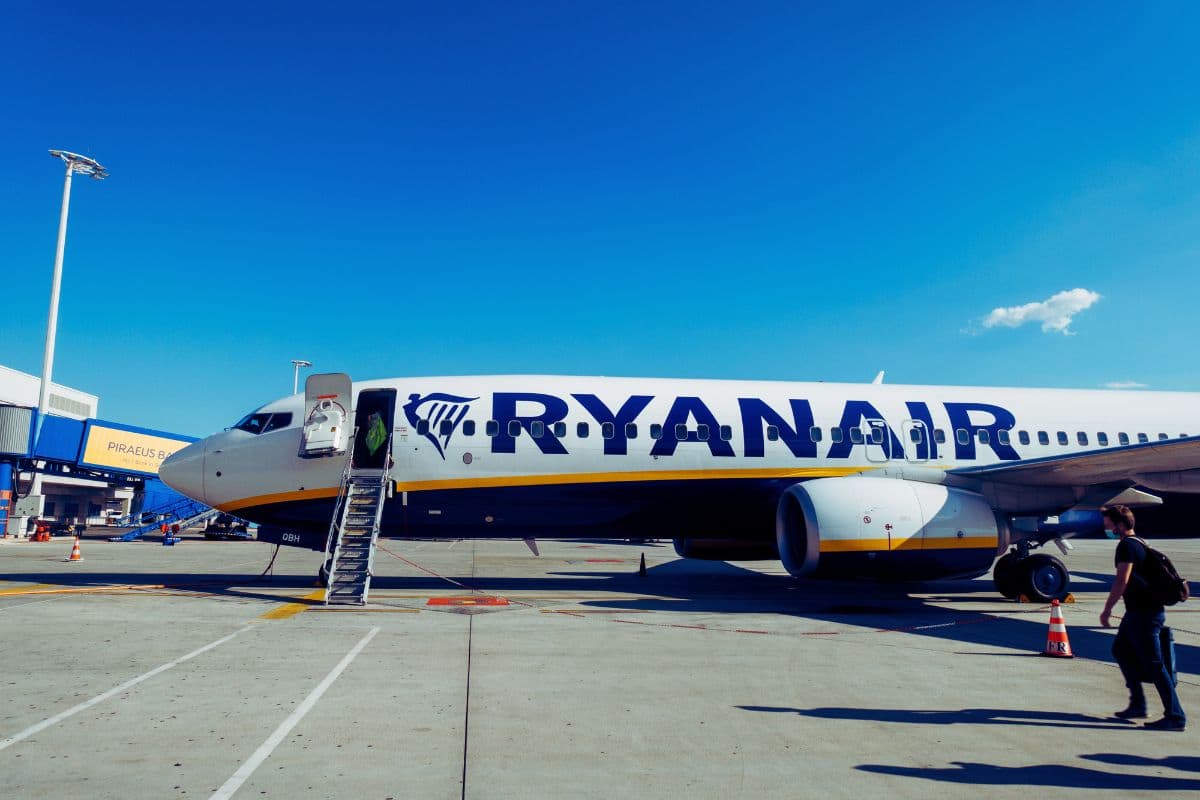 aereo ryanair aeroporto