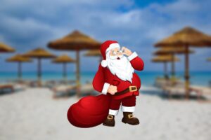 Mete al caldo per un Natale in spiaggia