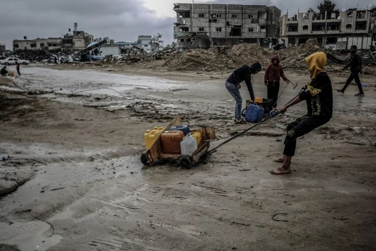 Gaza, carenza di acqua