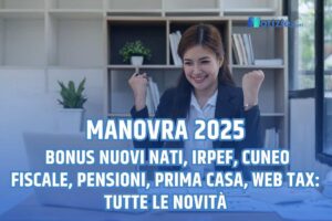 Cover con le principali novità della Manovra economica 2024