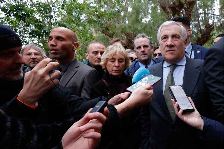 Antonio Tajani ad Hammamet per i 25 anni dalla scomparsa di Bettino Craxi