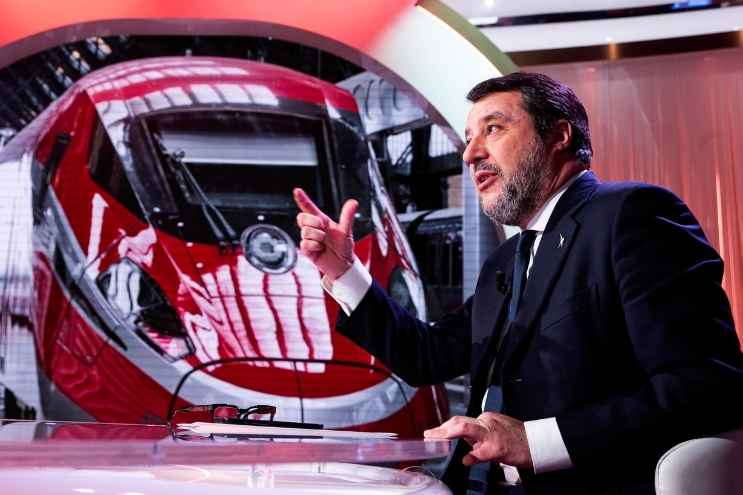 Matteo Salvini ospite in tv