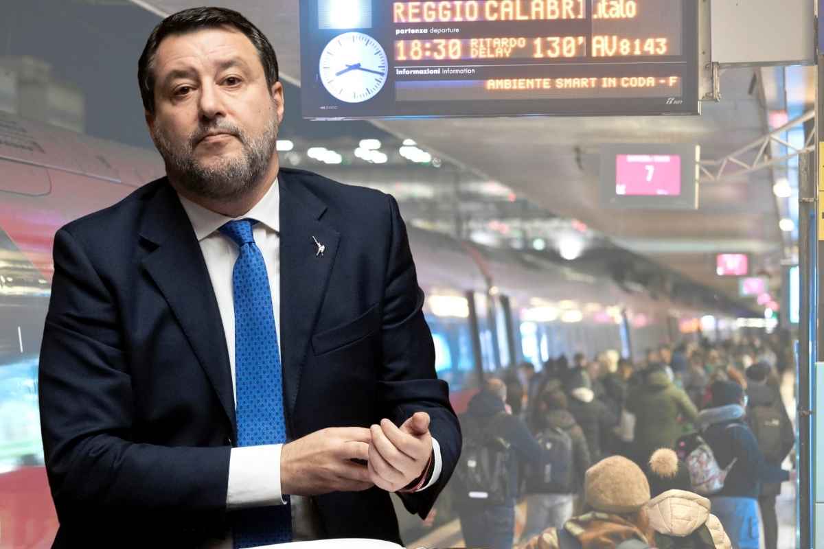 Treni, disagi e presunti sabotaggi: il lungo elenco di Matteo Salvini alla Camera. “Frange anarcoinsurrezionaliste rivendicano gli attacchi”