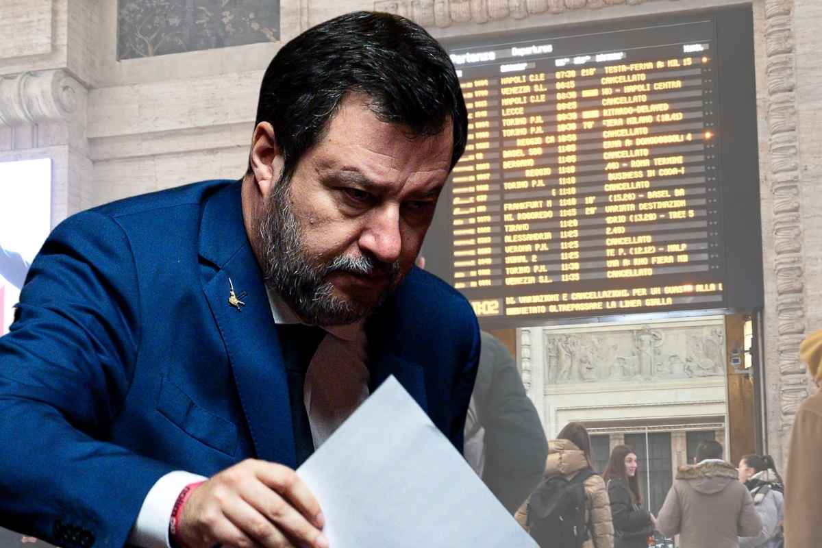 Treni: dopo il chiodo, il pantografo che blocca l’Italia. Matteo Salvini sulla graticola, il Codacons: “Subito i risarcimenti”