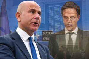 Salvatore de Meo e Mark Rutte (Nato)