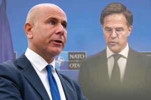 Salvatore de Meo e Mark Rutte Nato