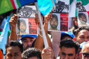 Satnam Singh, corteo per chiedere giustizia