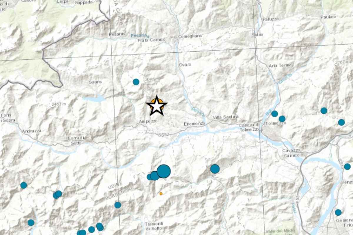 Terremoti, due potenti scosse in pochi giorni in Friuli: “Un boato impressionante, alberi spostati come fuscelli”