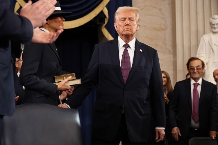 Trump alla Rotonda del Campidoglio