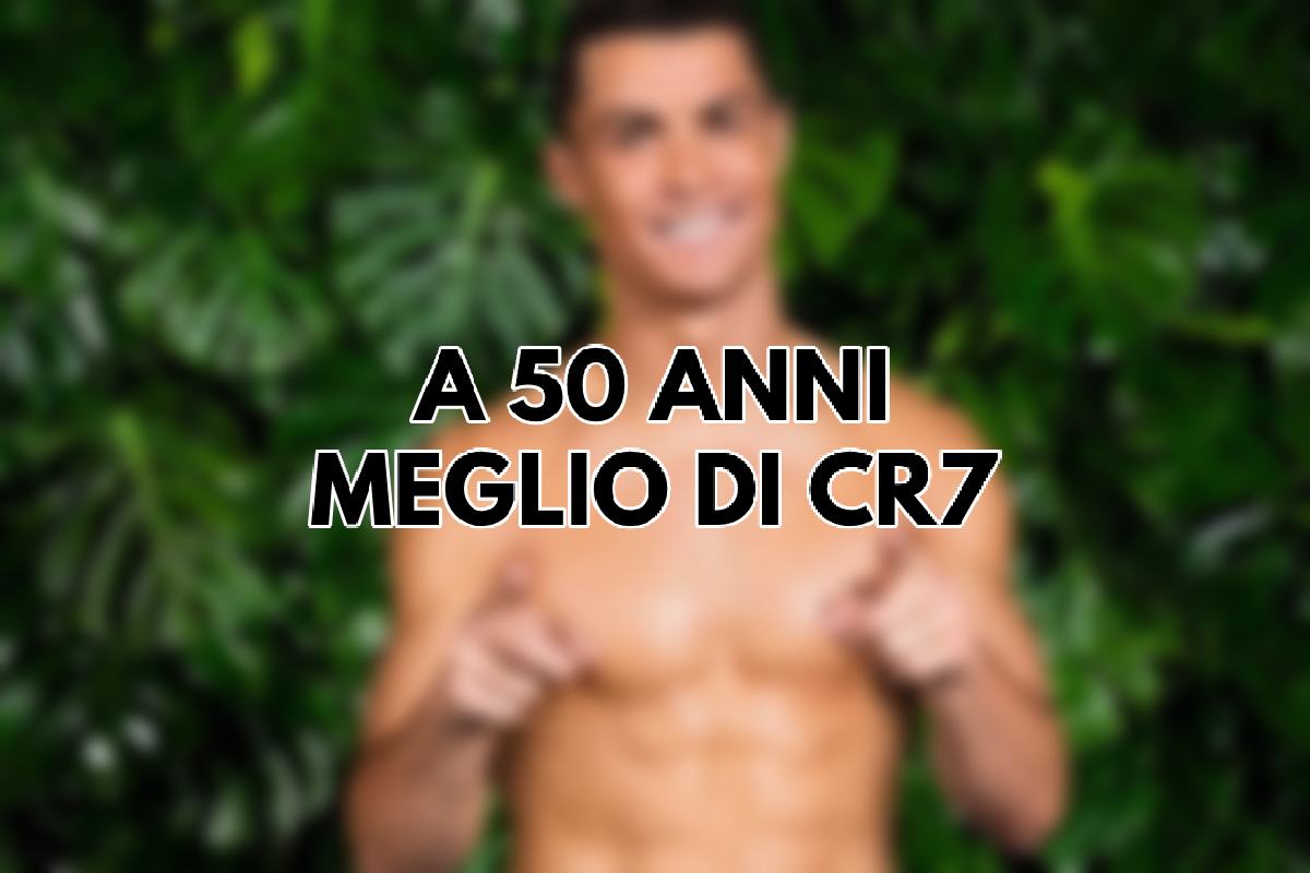 Altro che Cristiano Ronaldo e Messi: il fisico di questo ex campione a 50 anni vi lascerà senza parole