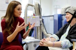 Kate Middleton ripresa in ospedale