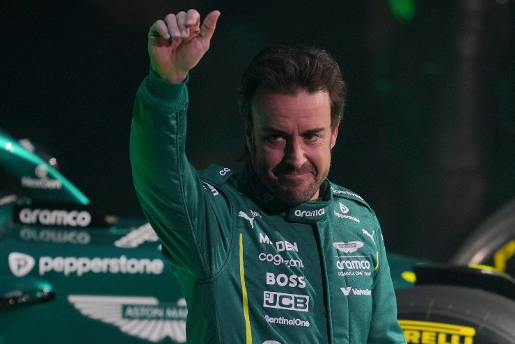 Fernando Alonso, pilota dell'Aston Martin