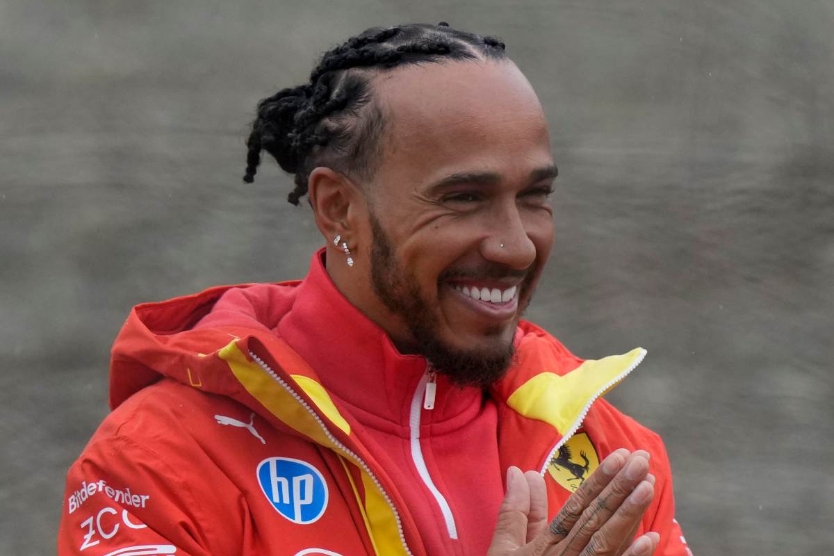 Lewis Hamilton, pilota della Ferrari