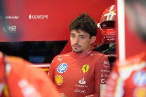 Charles Leclerc, pilota della Ferrari