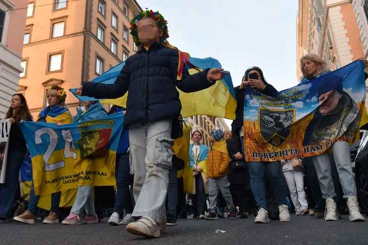 Manifestazione guerra in Ucraina