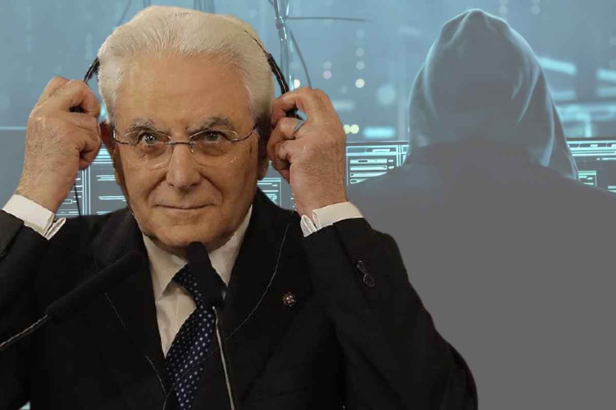 Sergio Mattarella nel mirino degli hacker