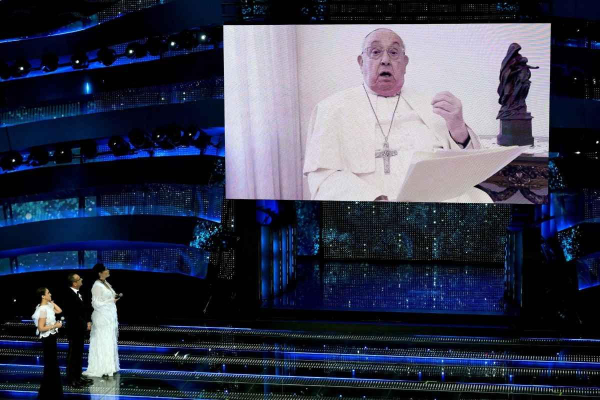 Papa Francesco a Sanremo 2025