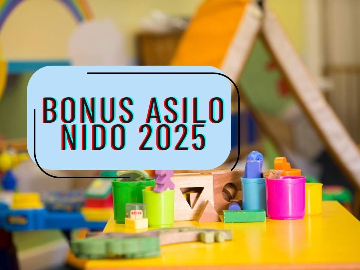 Asilo nido scritta bonus asilo nido 2025