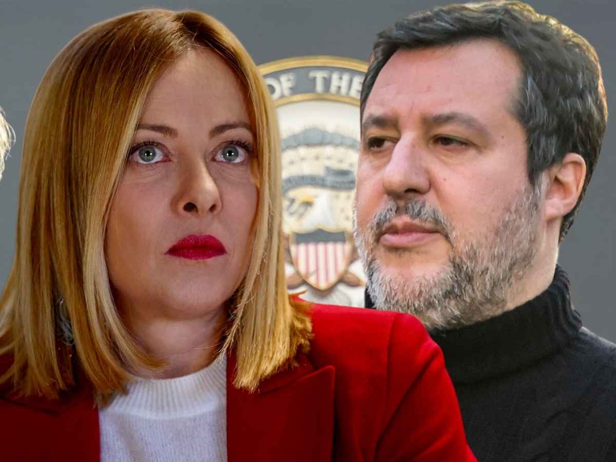 Giorgia Meloni guarda Parigi, Matteo Salvini sente Washington: le fibrillazioni “estere” mettono in crisi il governo