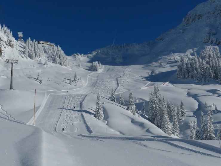 Tragedia pista da sci