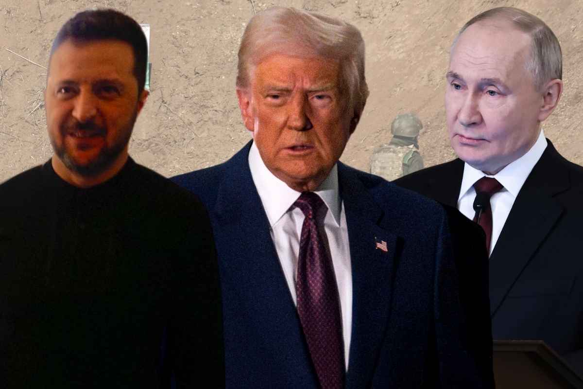 Zelensky, Trump e Putin